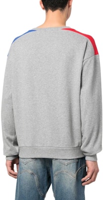 CELINE Logo Colorblock Pullover Sweatshirt Grey Style 2Y819670Q-08UI Shop CELINE Logo Colorblock Pullover Sweatshirt Grey Style 2Y819670Q-08UI