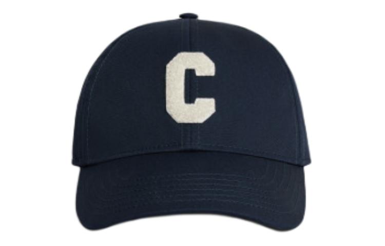 Order CELINE Logo Cotton Baseball Cap Blue for Men 2AUY8969P07MJ