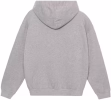 Lookbook CELINE Logo Drawstring Loose Fit Hoodie Light Grey 2Y468052H-08GC