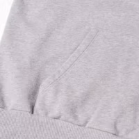 Details for CELINE Logo Drawstring Loose Fit Hoodie Light Grey 2Y468052H-08GC