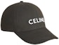 Lookbook CELINE Logo Embroidered Cotton Baseball Cap Grey . 2AUS9969P.19EH