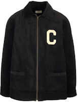 Celine Logo Print Loose Zip-Up Jacket Black Men’s Long Sleeve Outerwear 2Q772580W-07IN Celine Logo Print Loose Zip-Up Jacket Black Men’s Long Sleeve Outerwear 2Q772580W-07IN