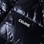 Sizing CELINE Logo Printed High-Neck Puffer Jacket Winter Black 2W430595K-38NO
