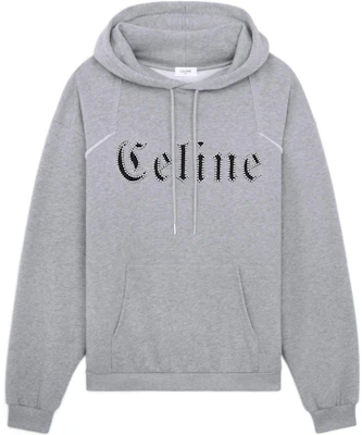 Celine Logo Pullover Sweatshirt Kelabu - Potongan Santai 2Y588670Q-09GB Order Celine Logo Pullover Sweatshirt Kelabu - Potongan Santai 2Y588670Q-09GB