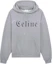 Order Celine Logo Pullover Sweatshirt Kelabu - Potongan Santai 2Y588670Q-09GB
