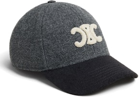 CELINE Logo Wool Baseball Cap Unisex Fashion Casual Hat. 2AUT4324D-09GB CELINE Logo Wool Baseball Cap Unisex Fashion Casual Hat. 2AUT4324D-09GB