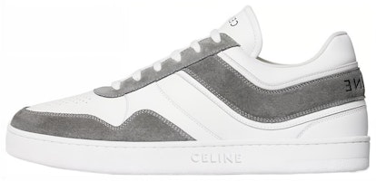 CELINE Low Lace Up Grey Optic White 349223721C.09OP CELINE Low Lace Up Grey Optic White 349223721C.09OP