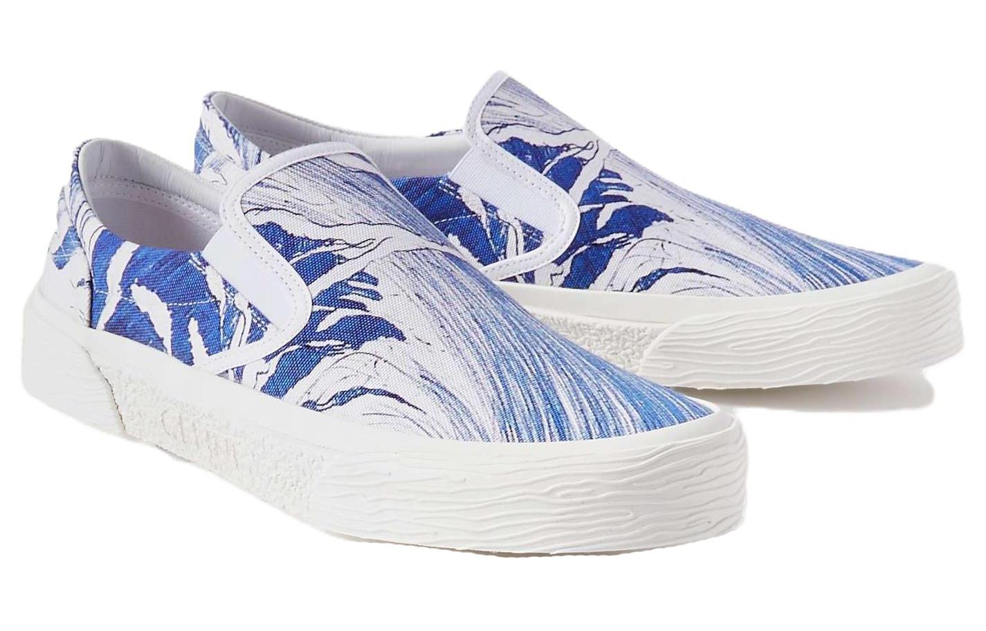 CELINE Low Top 'Printed Distressed White Blue' 圖 3