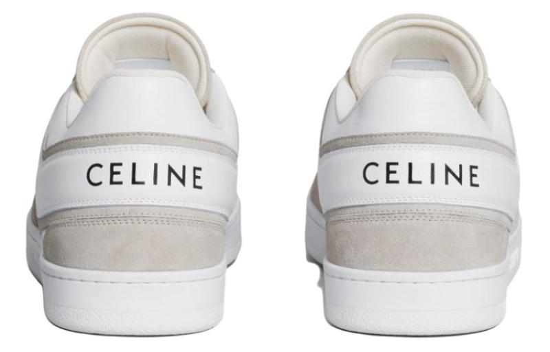 Shop CELINE 低帮运动鞋 '米色' 349223721C.02LT
