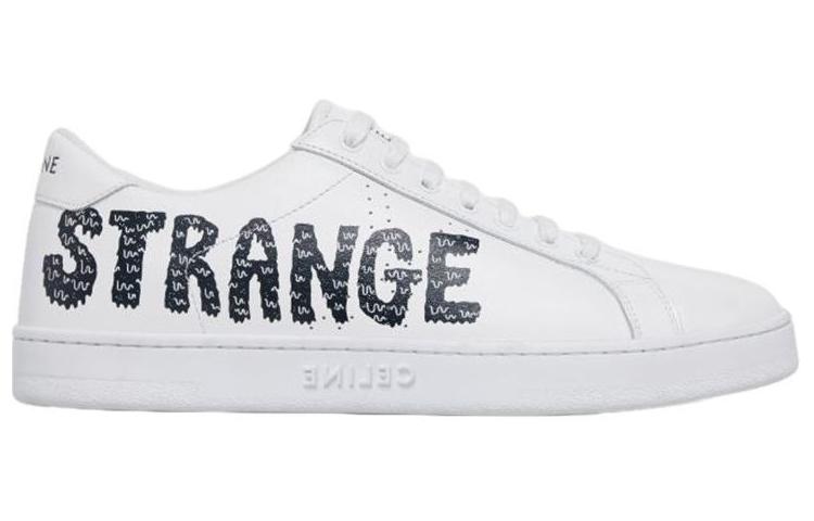 CELINE Low Top Sneaker 'White Leather Print' 圖 2