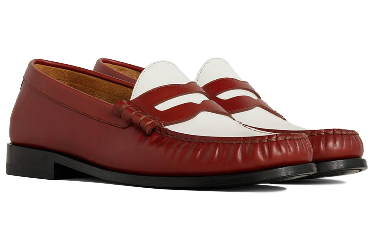 CELINE Luco Loafer 'Tan White' 圖 3