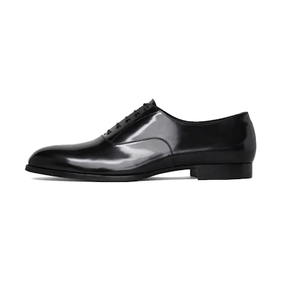 CELINE Luco Maillon Triomphe Oxford 'Polished Calfskin Black'