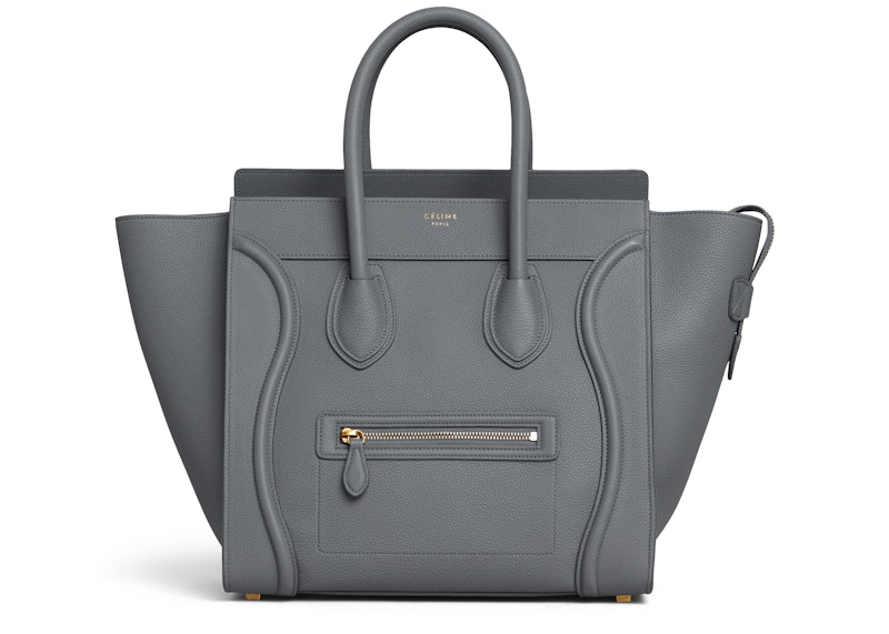 Celine Luggage Baby Drummed Mini Kohl
