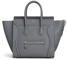 Celine Luggage Baby Drummed Mini Kohl Celine Luggage Baby Drummed Mini Kohl