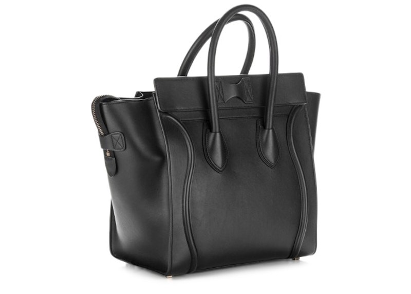 Order Celine Luggage Kulit Anak Sapi Mini Hitam