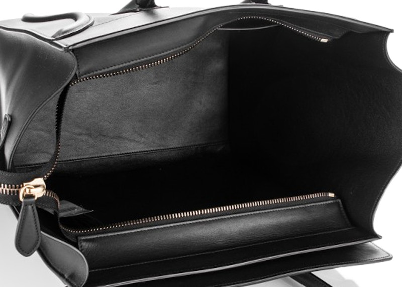 Lookbook Celine Luggage Kulit Anak Sapi Mini Hitam