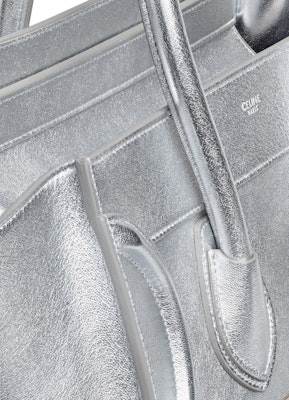 セリーヌ ラゲージ ラミネート マイクロ シルバー Lookbook セリーヌ ラゲージ ラミネート マイクロ シルバー