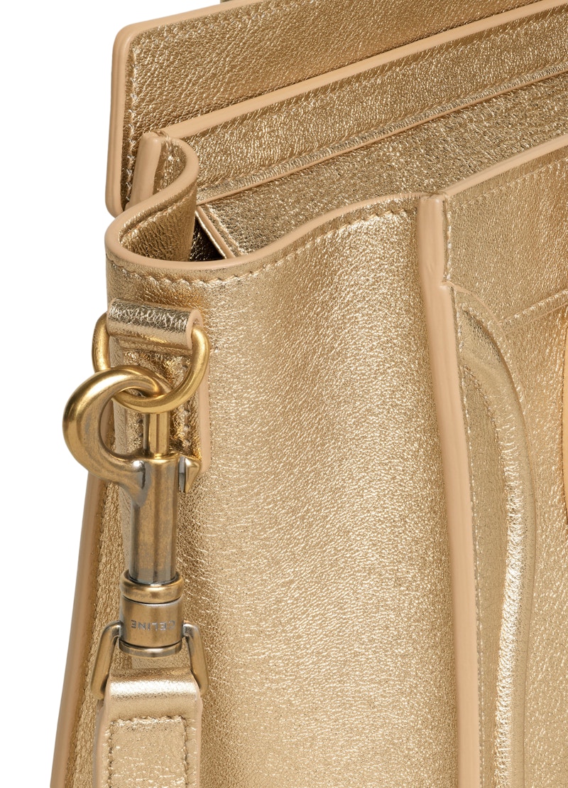 Lookbook Celine Luggage Laminado Nano Oro