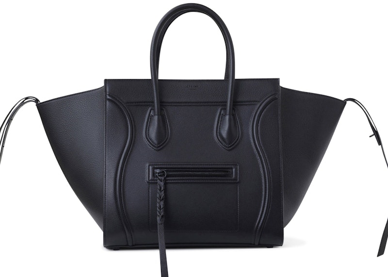 celine-luggage-medium-phantom-black