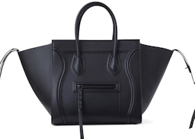 Celine Luggage Medium Phantom Black Celine Luggage Medium Phantom Black