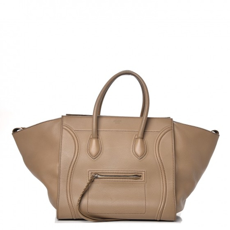 Celine Luggage Medium Phantom Taupe