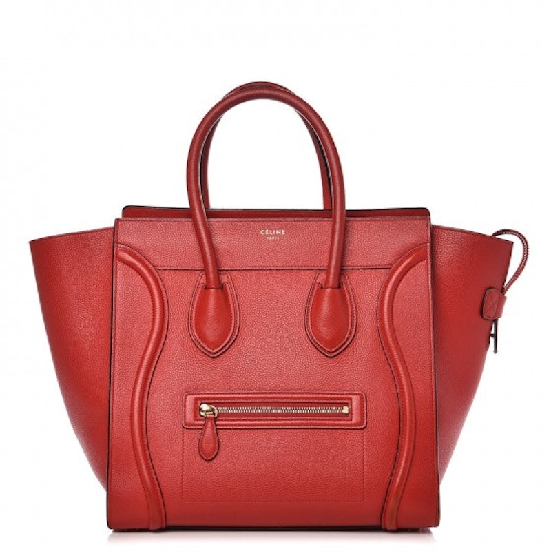 celine-luggage-mini-coquelicot