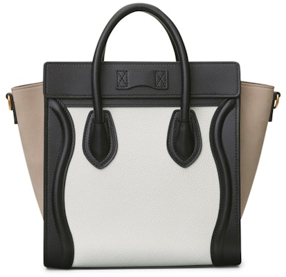 セリーヌ ラゲージ マルチカラー ナノ ホワイト/ライトトープ Order セリーヌ ラゲージ マルチカラー ナノ ホワイト/ライトトープ