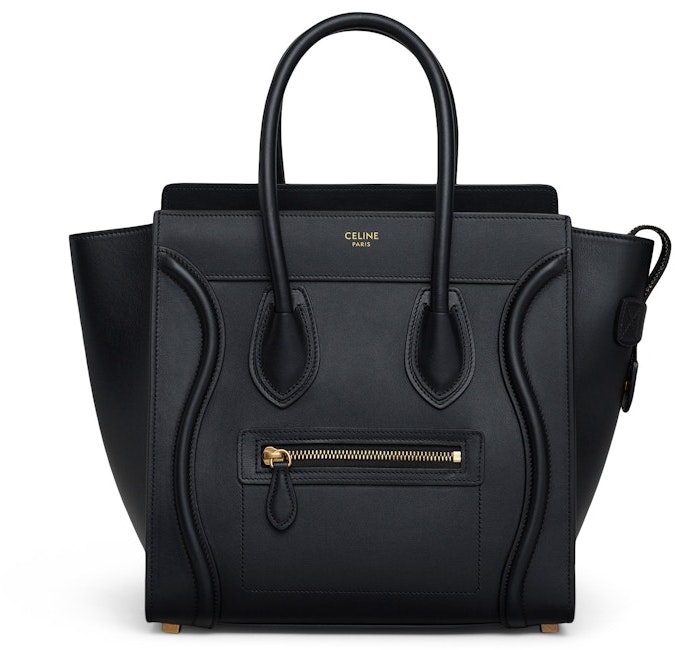 celine-luggage-smooth-micro-black