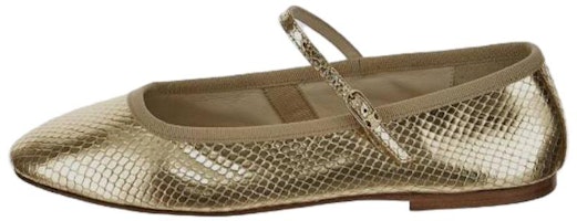 CELINE Mary Jane Ballerina Les Ballerines Light Gold (Womens) 354673904C.35LG CELINE Mary Jane Ballerina Les Ballerines Light Gold (Womens) 354673904C.35LG