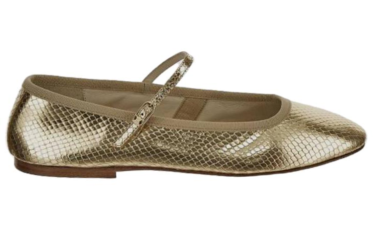 Order CELINE Mary Jane Ballerinas Les Ballerines Oro Claro (Mujer) 354673904C.35LG