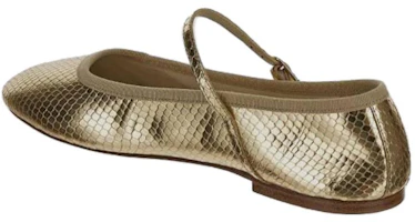 Shop CELINE Mary Jane Ballerina Les Ballerines Emas Muda (Wanita) 354673904C.35LG