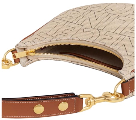 セリーヌ ミディアム アヴァ ストラップ バッグ テキスタイル 全面プリント ナチュラル/タン Lookbook セリーヌ ミディアム アヴァ ストラップ バッグ テキスタイル 全面プリント ナチュラル/タン