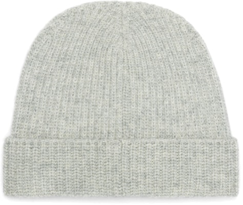 Gorro de lana gris claro acanalado para hombre CELINE con detalles de aplicaciones. 2AE2I423P-08GC Lookbook Gorro de lana gris claro acanalado para hombre CELINE con detalles de aplicaciones. 2AE2I423P-08GC