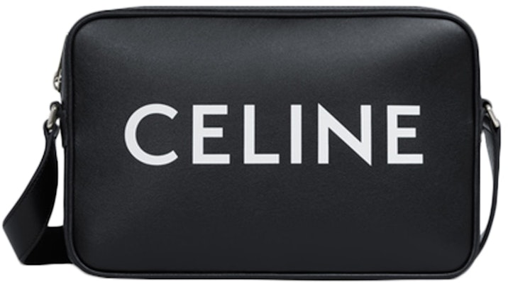 セリーヌ メッセンジャーバッグ スムースカーフスキン ブラック/ホワイト ミディアム Buy セリーヌ メッセンジャーバッグ スムースカーフスキン ブラック/ホワイト ミディアム