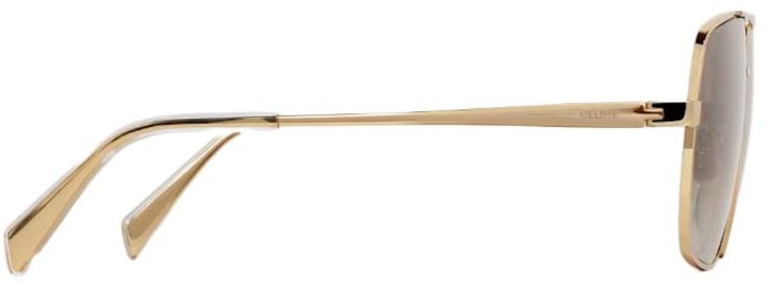 セリーヌ メタルフレーム25 偏光レンズサングラス ゴールド/グラデーションブラウン Order セリーヌ メタルフレーム25 偏光レンズサングラス ゴールド/グラデーションブラウン