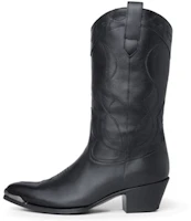 CELINE Metal Toe Cap Ankle Boots 'Black Calfskin' 344453492C.38NO CELINE Metal Toe Cap Ankle Boots 'Black Calfskin' 344453492C.38NO