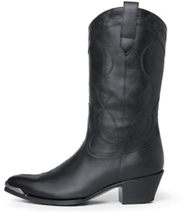 CELINE 金属鞋头短靴 '黑色小牛皮' 344453492C.38NO Buy CELINE 金属鞋头短靴 '黑色小牛皮' 344453492C.38NO