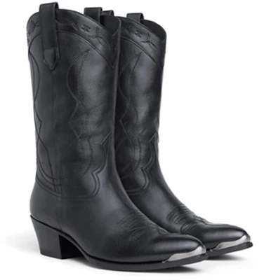 CELINE Metal Toe Cap Ankle Boots 'Black Calfskin' 344453492C.38NO Shop CELINE Metal Toe Cap Ankle Boots 'Black Calfskin' 344453492C.38NO