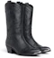 Shop CELINE Metal Toe Cap Ankle Boots 'Black Calfskin' 344453492C.38NO