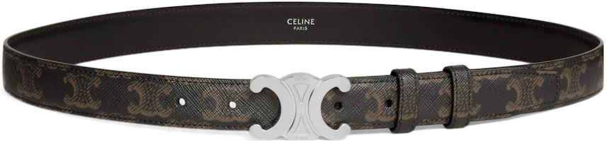 Lookbook CELINE 極簡風格皮革腰帶 男女情侶款 45AKA2ACO