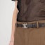 Shop CELINE Minimalist Leather Belt Unisex Couple Style 45AKA2ACO