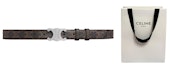 Details for CELINE Minimalist Leather Belt Unisex Couple Style 45AKA2ACO