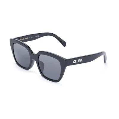 CELINE Monochrome Square Sunglasses Unisex Couple Style CL40198F
