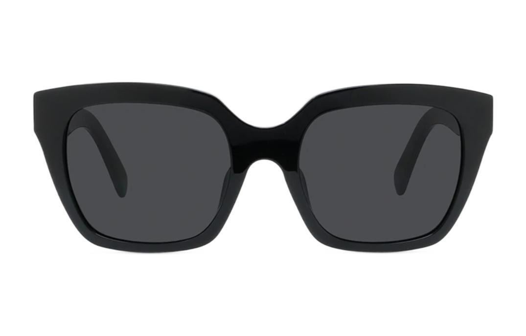 Lookbook CELINE 单色方形太阳镜 情侣款 男女通用款式 CL40198F