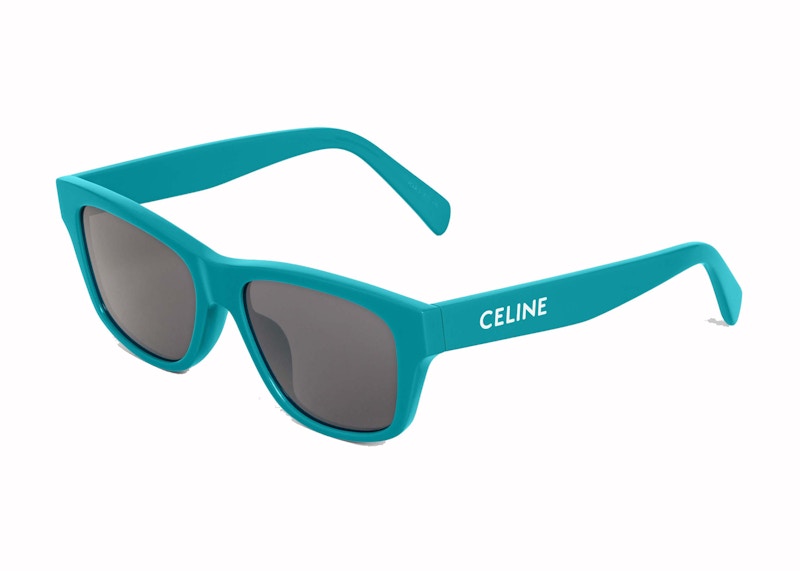 Celine Monochroms 05 Sunglasses Neon Turquoise
