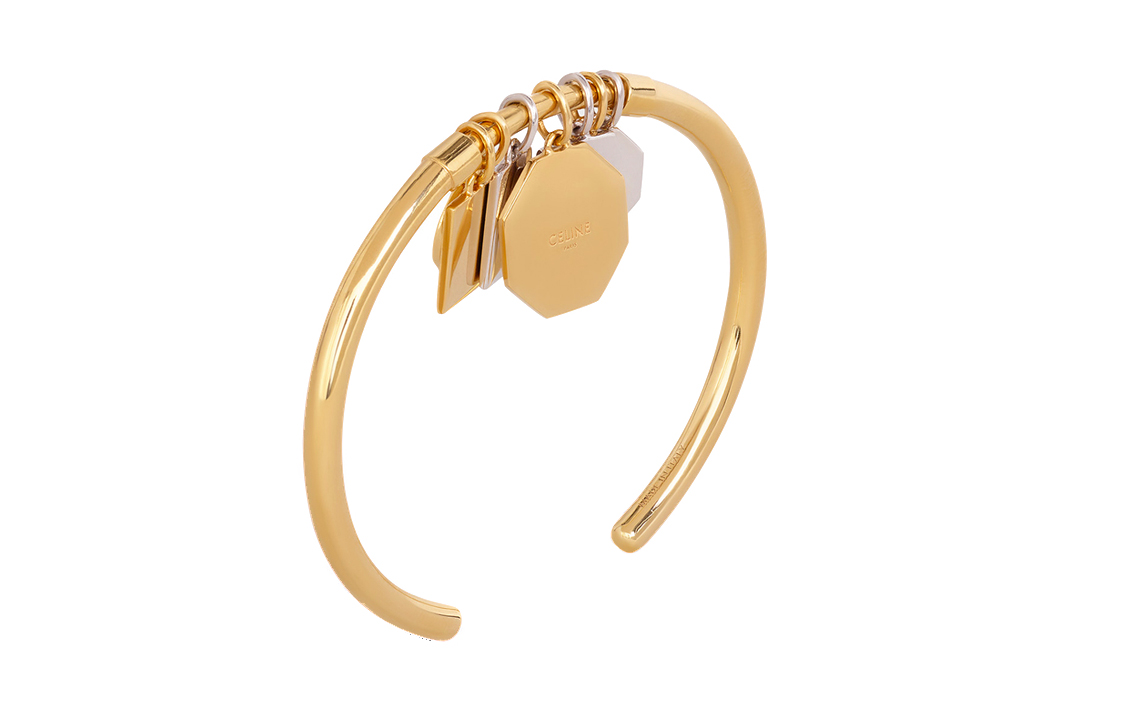 Lookbook 赛琳原创设计黄铜手链 男女情侣款 46V376BIG-35GS