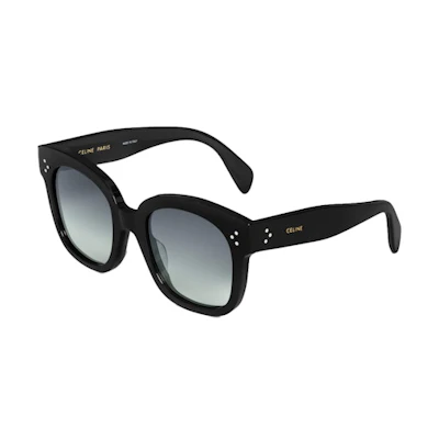 Celine Oversized S002 Sunglasses Black (4S002CPLB.38NO)