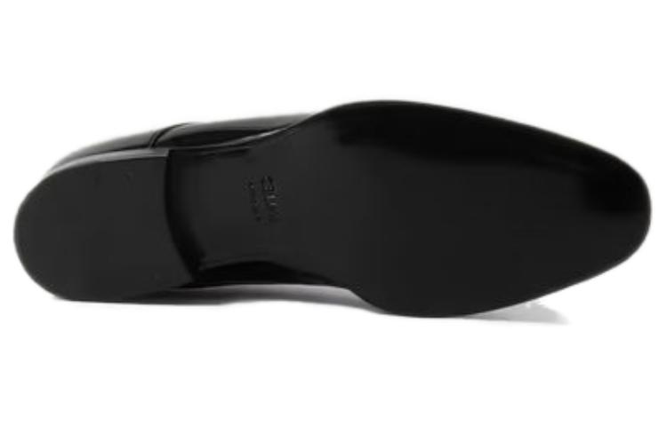 CELINE Patent Lace-Up Derby 'Black' 圖 5