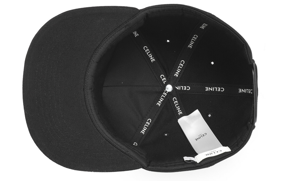 Purchase CELINE Plain Black Lettering Baseball Cap for Men. 2AUY96-41M-38GA