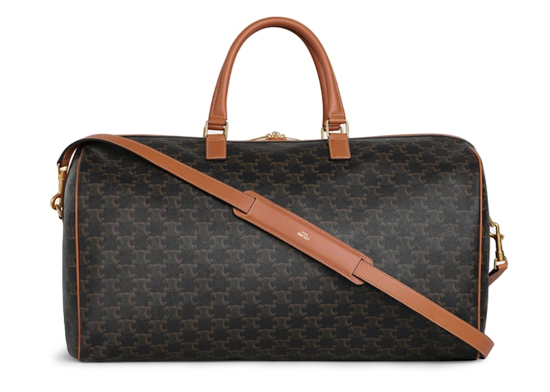 Order Bolso Grande Celine Print Voyage Triomphe Marrón